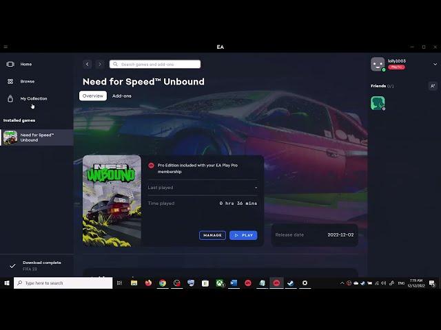 NFS Unbound: Fix Can't Connect To EA Servers, Server offline, Multiplayer & Connectivity Issue PC