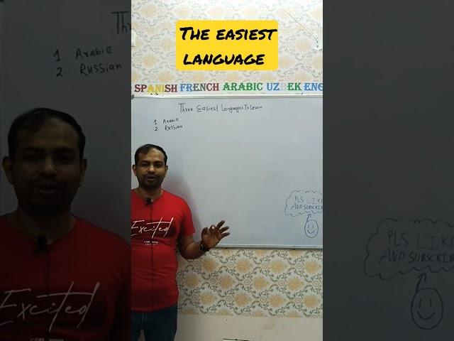 The easiest language to learn #short