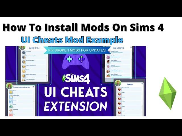 How To Install UI Cheats Mod For Sims 4 | 2023