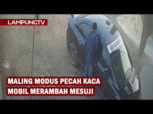 Maling Modus Pecah Kaca Mobil Sudah Merambah Mesuji