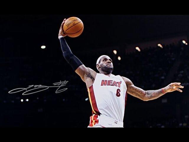 LeBron James Fastbreak Tomahawk  Dunks Compliation