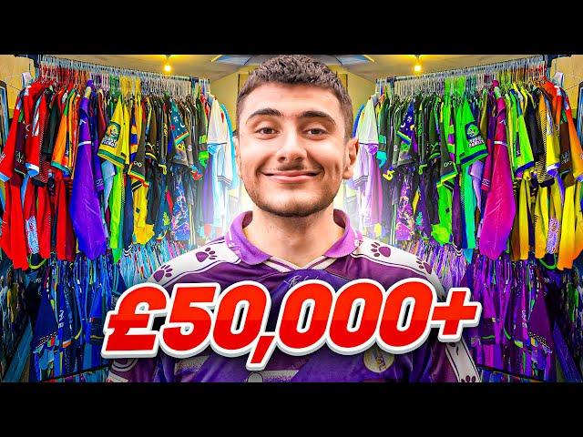 MY $50,000 FOOTBALL SHIRT COLLECTION!