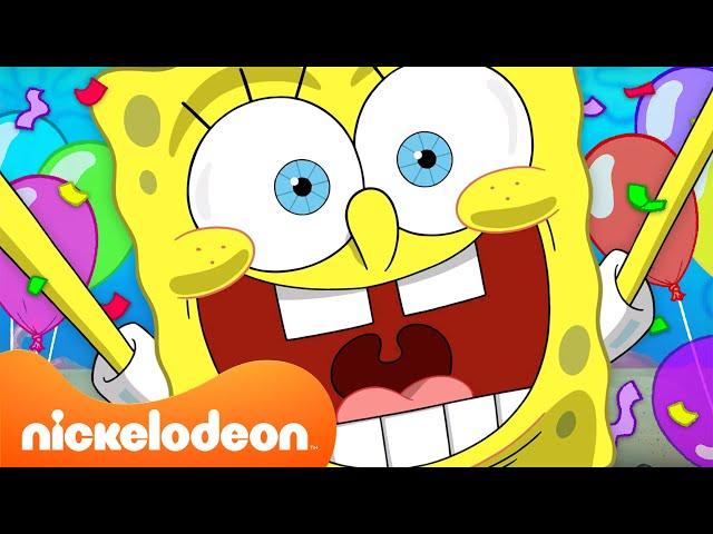 SpongeBob | Ledakan TERBESAR di Bikini Bottom!  | Acara Epik 60 Menit | Nickelodeon Bahasa