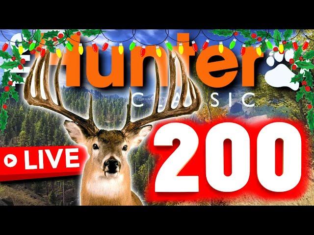 LIVEMERRY CHRISTMAS!200+ Whitetail for Christmas?! Let's HUNT! - theHunter Classic