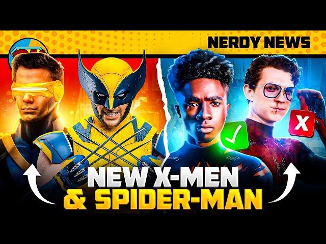 New X-Men & SpiderMan Movie, Super Bowl Trailers, Black Panther 3 Updates | Nerdy News 350