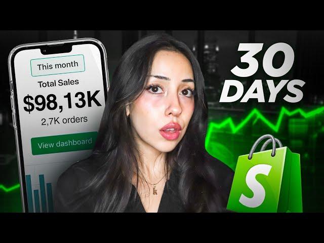 $100K In 30 Days With Shopify Dropshipping (Case Study)