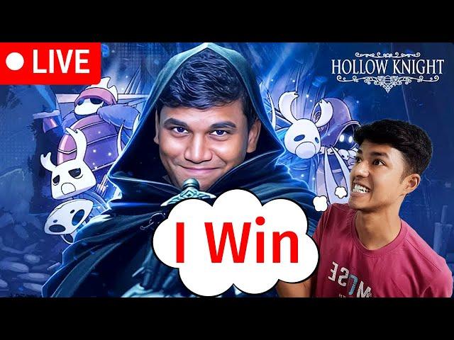 I Will Beat this Game before @BeastBoyShub || Hollow Knight Live || Part-1