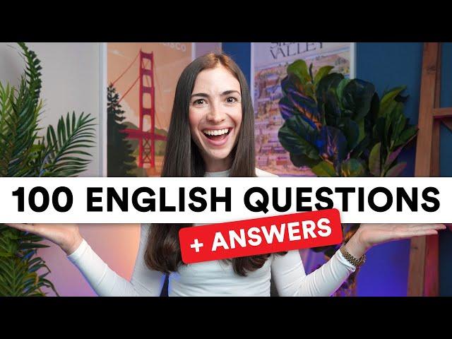 Common English Questions and Answers | How to Ask and Answer Questions in English