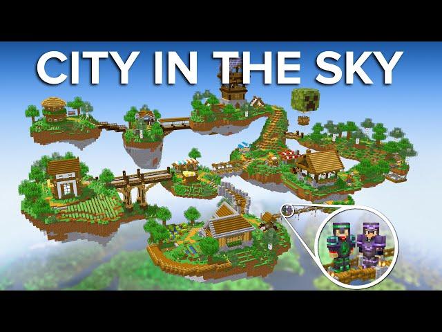 We Built a Civilization In The Sky In Minecraft