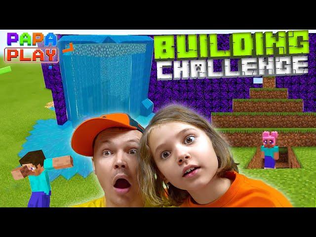 Minecraft Строим на время челлендж Building Challenge