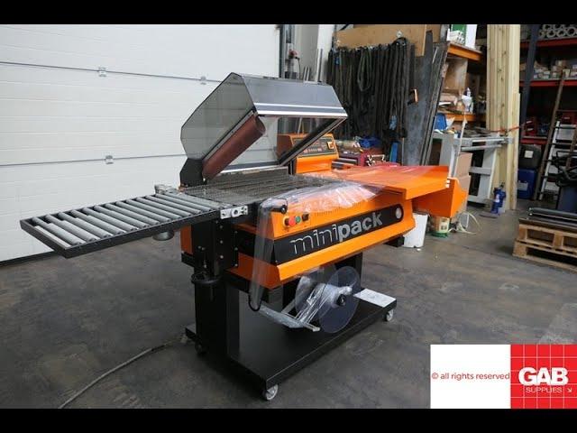 used semi automatic heat shrink wrapping machine for sale   minipack torre fm76   Gab Supplies Ltd