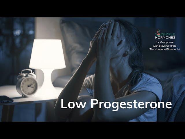 Progesterone Levels | Low Progesterone Symptoms | Progesterone Side Effects