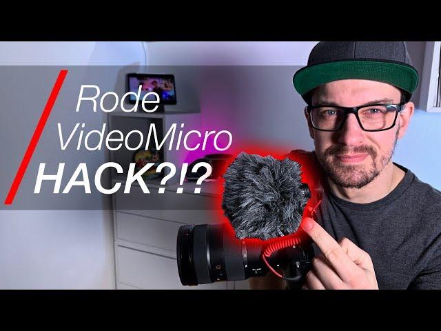 Rode VideoMicro RICHTIG benutzen! Zwei Quick Tipps oder sogar Hacks?!?