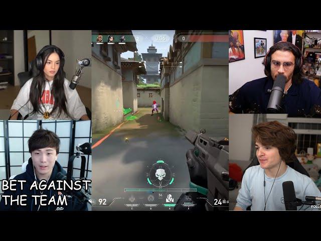 Sykkuno Bet Against The Team: Valkyrae POV highlights /w Hasan, Tubbo & Grace