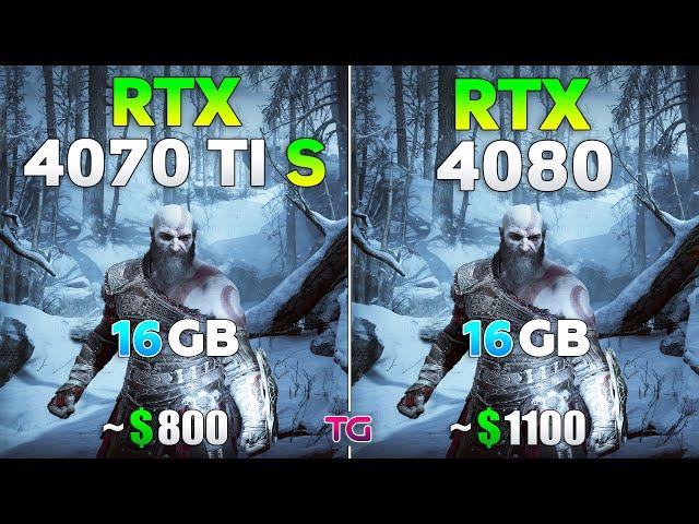 RTX 4070 Ti SUPER vs RTX 4080 - Test in New Games | 1440p