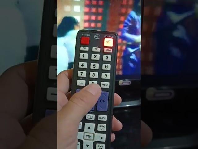 Remote TV Universal  Tidak Ada Tombol SET