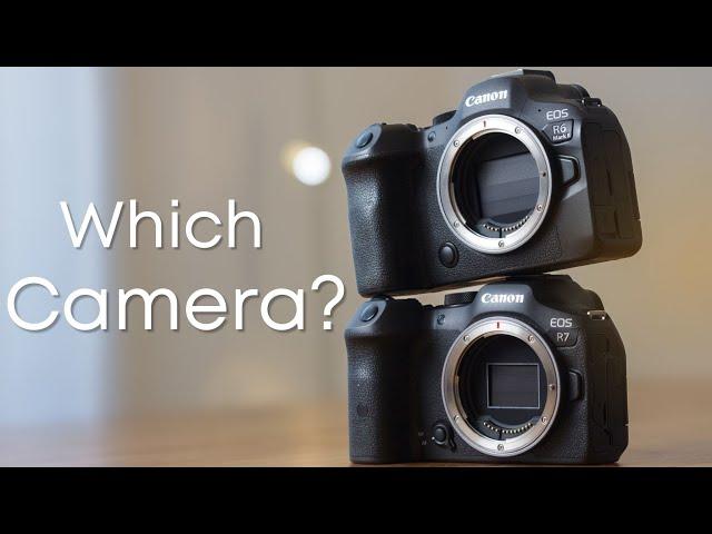 Canon R6 Mark II vs Canon EOS R7 - In depth VIDEO comparison