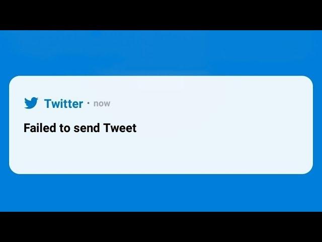 Failed To Send Tweet | Twitter Video Upload Not Working