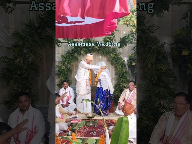 Attended Assamese Wedding | Friend's Wedding In Assam #shorts #indianwedding