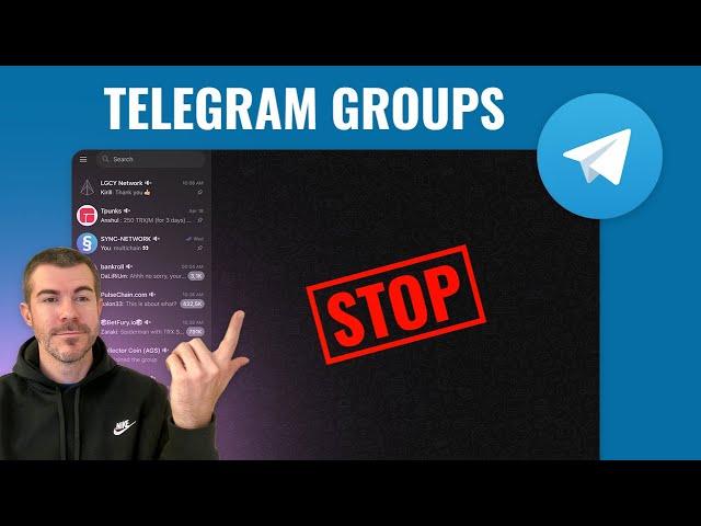 How to Stop Being Added to Telegram Groups