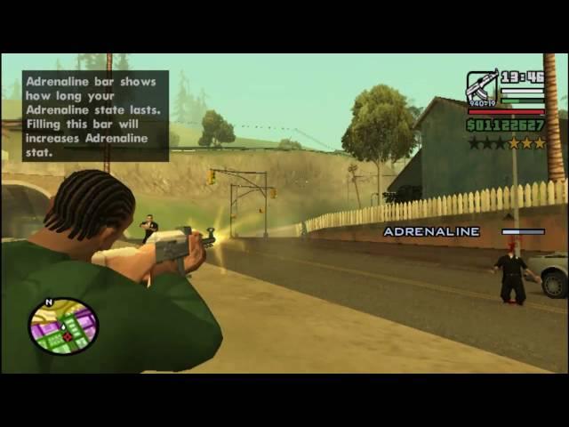 [GTA SA Mod] Adrenaline State v3