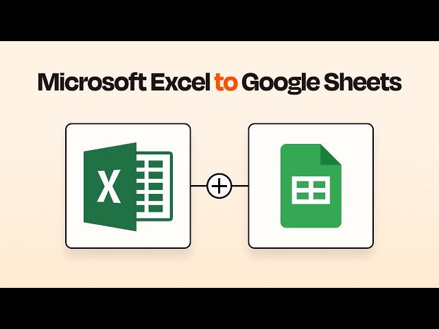 Easily Connect Excel to Google Sheets with this Zapier Integration Tutorial!