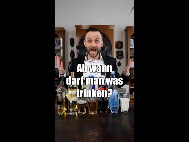 Ab wann darf man was trinken? Herr Anwalt #Shorts