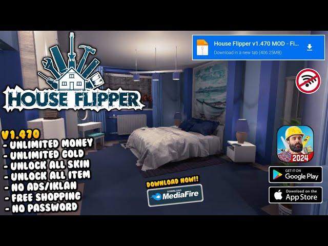 House Flipper Mod Apk v1.470 Terbaru 2025 Unlimited Money - Game Simulasi Terbaik Grafik HD