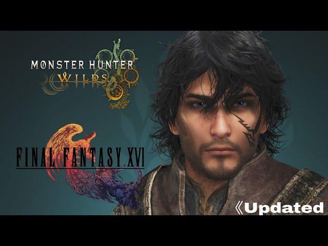 《2.0 UPADTED》 CLIVE ROSFIELD (FF16) MONSTER HUNTER WILDS |Character Creation |