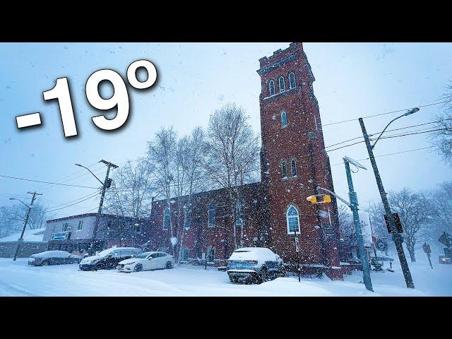 -19º Winter Snowstorm Church Stealth Camp