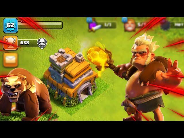 DRUID ON TH 7! IS THERE LIFE ON TH7 IN 2024! CLASH OF CLANS