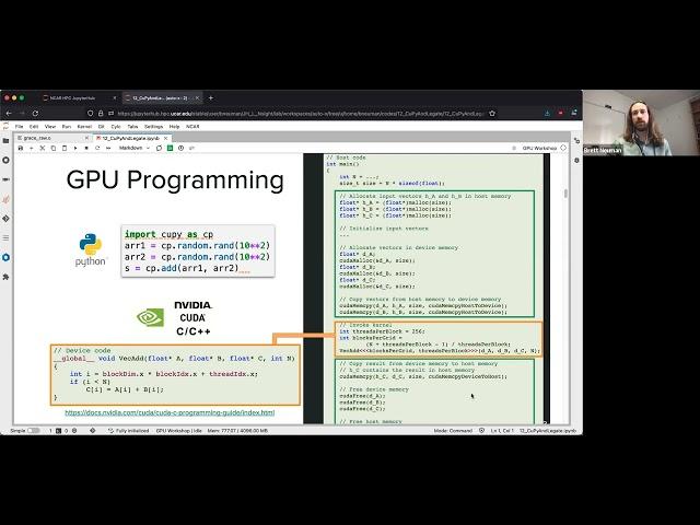 GPU Series: GPU Python with CuPy and Legate