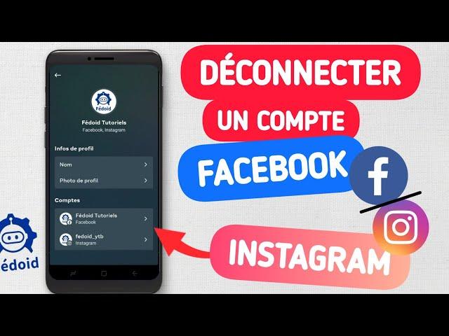 Comment Dissocier Un Compte Instagram de Facebook | Déconnecter Un Compte Facebook D'Instagram 2024