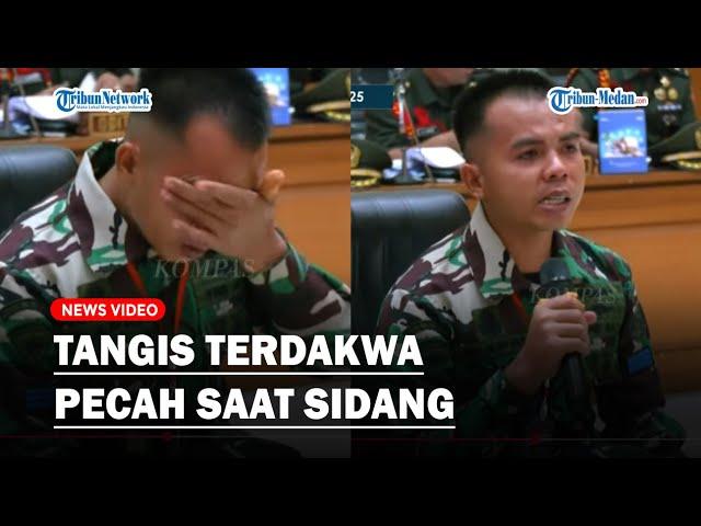 PRAJURIT TNI AL Menangis, Minta Maaf Telah Menembak Bos Rental