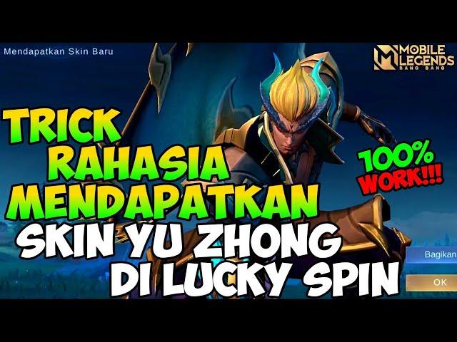 TUTORIAL CARA MENDAPATKAN SKIN YU ZHONG DI LUCKY SPIN 2022 - MOBILE LEGENDS