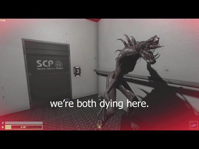 (scp sl) A man who knows he will die is a dangerous one