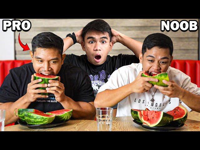 BG VS Competitive Eater (Sino ang malakas Kumain?)