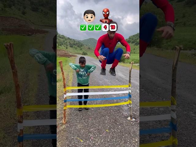 Spider Man With Emojis ️ #spiderman #challenge #emoji #shorts