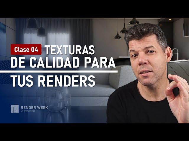 Descarga texturas de calidad para tus renders | Clase 04 | Preparación Render Week