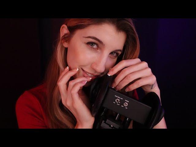 Kissy, Intimate Background ASMR ~ Ear Play & Soft Triggers  (for Gaming, Studying, Working, etc)