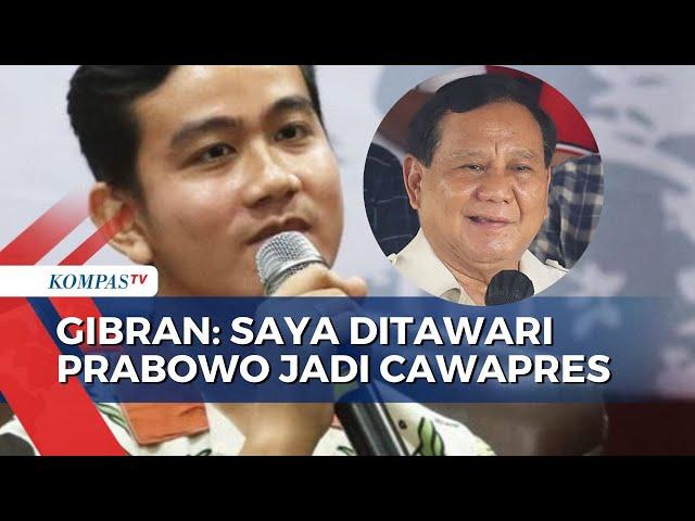 Gibran Rakabuming Ungkap Prabowo Berkali-kali Memintanya Jadi Cawapres