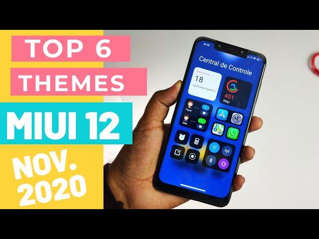 Miui 12 Top 6 Themes in November 2020 | Beautiful & Customizable | Hindi