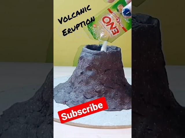 #shorts Volcano Eruption Model/Volcanic Eruption  /Kansal Creation