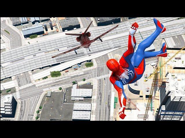 GTA 5 Epic Ragdolls/Spiderman Compilation vol.3 (Euphoria Physics, Fails, Jumps, Funny Moments)
