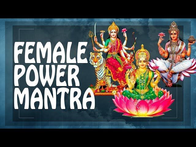 FEMALE POWER MANTRA+ CHARM BEAUTY - Female Energy Mantra Saraswati Durga Laxmi PM 2019