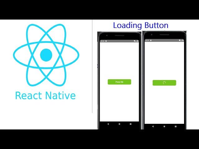 loading button in react native || react native loading button || activity indicator react native
