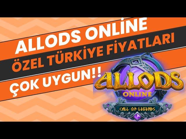 Allods Online Türkiye Fiyatlandırmasından Faydalanmak için İzleyin!