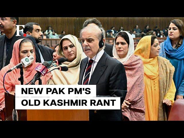 Pakistan's Newly-elected PM Shehbaz Sharif Appeals for "Freedom of Kashmiris"