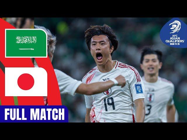 Saudi Arabia vs. Japan | Full Match | AFC Asian Qualifiers™ Road to 26