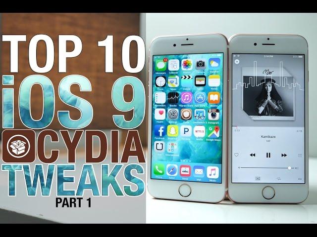 Top 10 iOS 9 Cydia Tweaks Part 1 - 9.0.2 Pangu Jailbreak Compatible